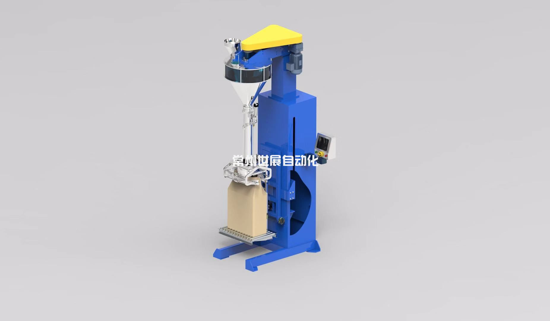 锂电池新材料行业包装线(图1)